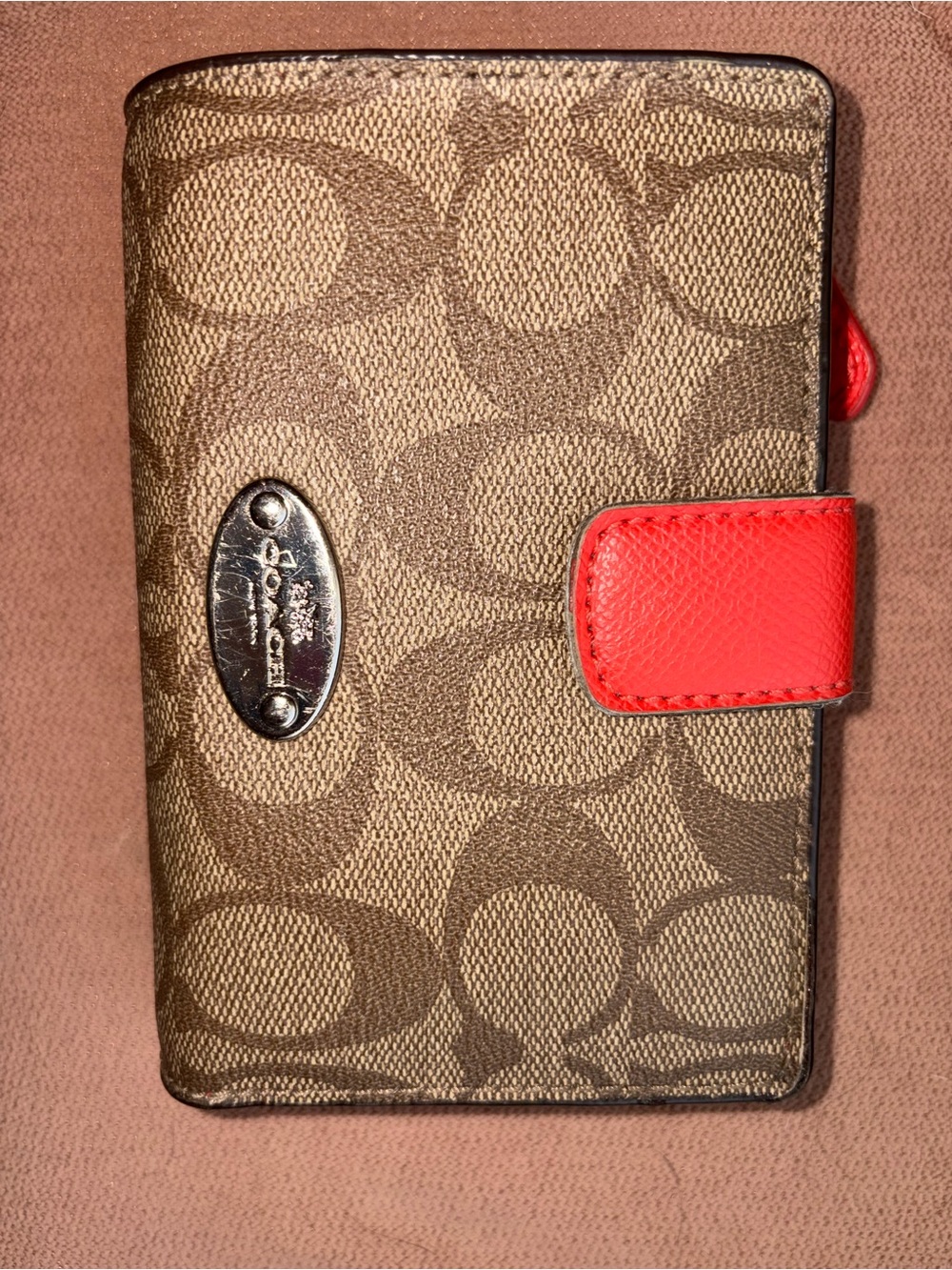 Coach Dome Satchel, scarf, wallet bundle - Picture 10 of 10